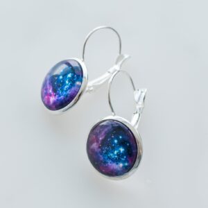 Bezel Setting Earring