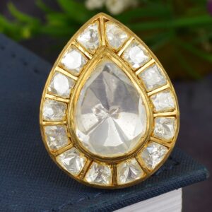 Bezel Setting Earring