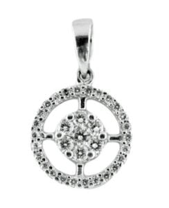 Pressure Setting Pendant with Halo