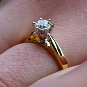 Solitaire Prong Setting Ring